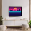 تابلو مدل retro synthwave کد F-15025