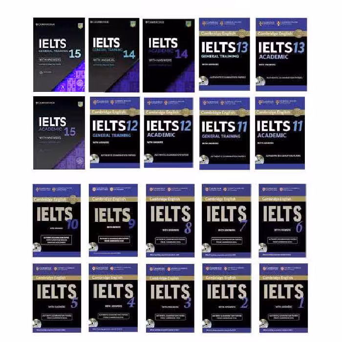 کتاب Cambridge English IELTS اثر جمعی از نویسندگان نشر ابداع 20 جلدی