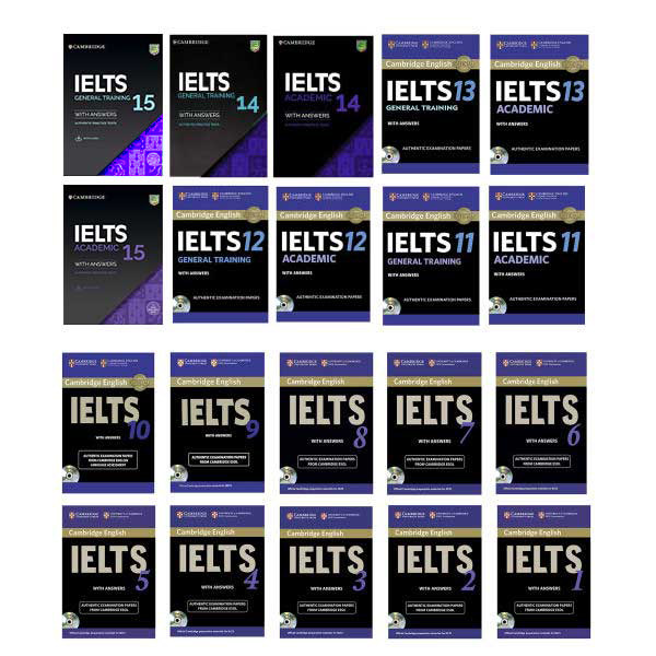 کتاب Cambridge English IELTS اثر جمعی از نویسندگان نشر ابداع 20 جلدی