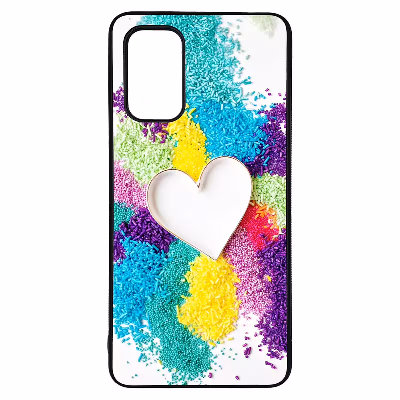 کاور طرح قلبی کد G-149 مناسب برای گوشی موبایل سامسونگ Galaxy A32 4G | دیجی قاب دونی