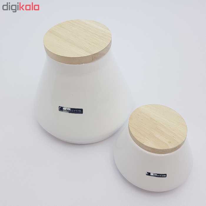 ست جا ادویه 7 پارچه آی سرام مدل کویین کد 2331