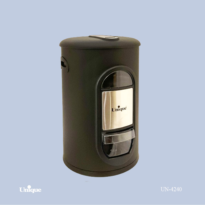 سطل برنج پیمانه دار مشکی یونیک کد محصول: UN-4240