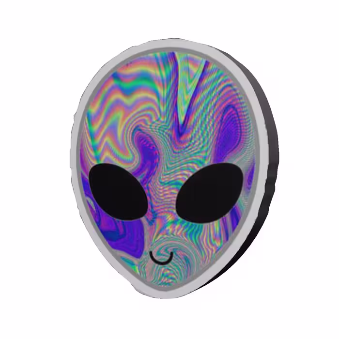 استیکر طرح آدم فضائی مدل Spaceman18