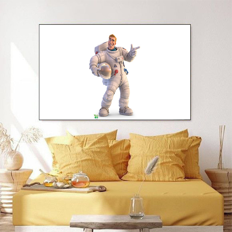 تابلو شاسی کودک مدل سیاره 51 | دنیای قاب