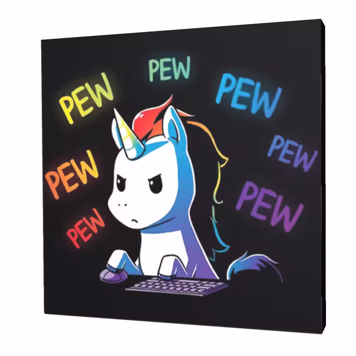 استیکر اسب تک شاخ مدل Unicorn 25