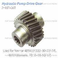 دنده های موتور لیفتراک مدل Yanmar 4D94E(FD20~30-12/-14), 4D92E Komatsu FD10~18-16/-17