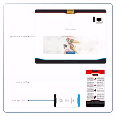 برچسب پوششی ماهوت مدل Funnel ice cream مناسب برای تبلت اپل iPad Pro 11 (GEN 2) 2020 A2228