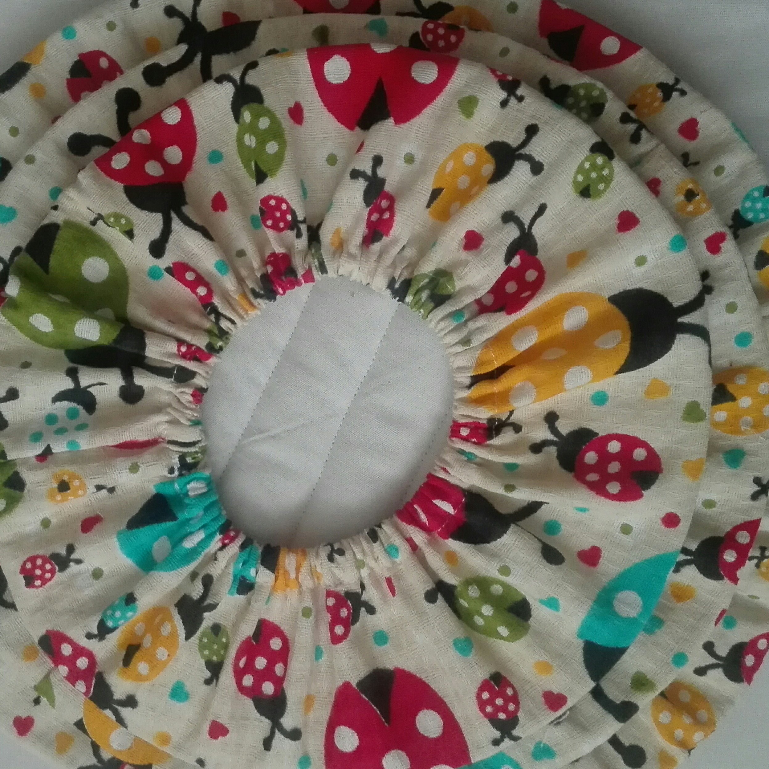 دمکنی سه تکه پنبه نسوز رنگ کرم (پس کرایه)