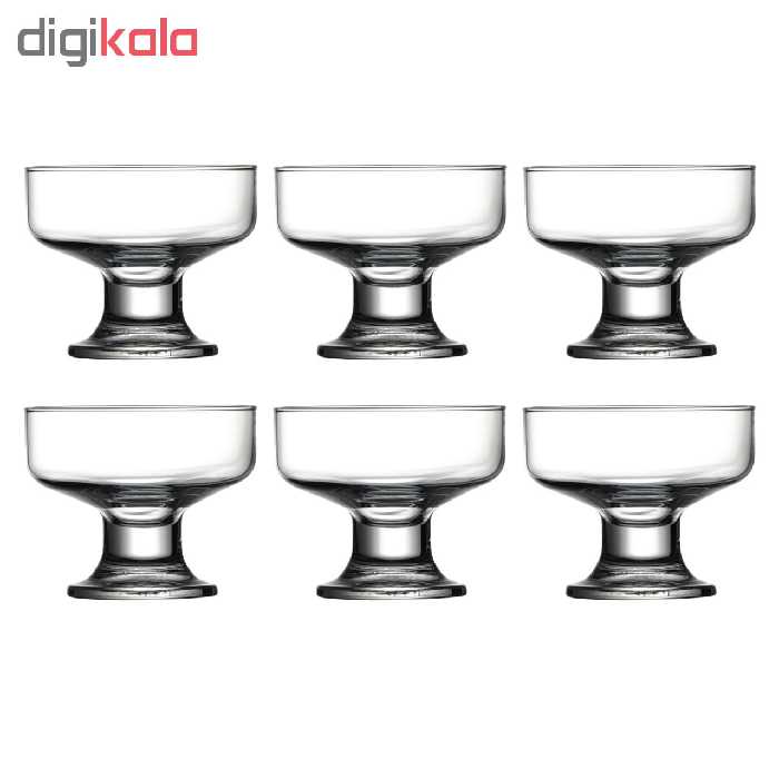 بستنی خوری پاشاباغچه مدل Ice Ville کد 41016 بسته 6 عددی