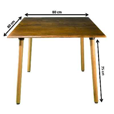 میز ناهارخوری بنیزان کد TM505 - 80