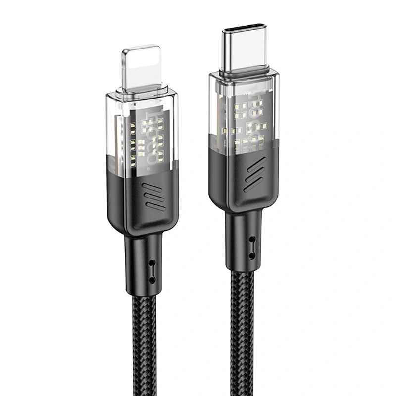 کابل شارژ Type-Cبه Lightning به طول 1.2 متر PD 27W از برند هوکو مدل Hoco U129 (100% اورجینال)