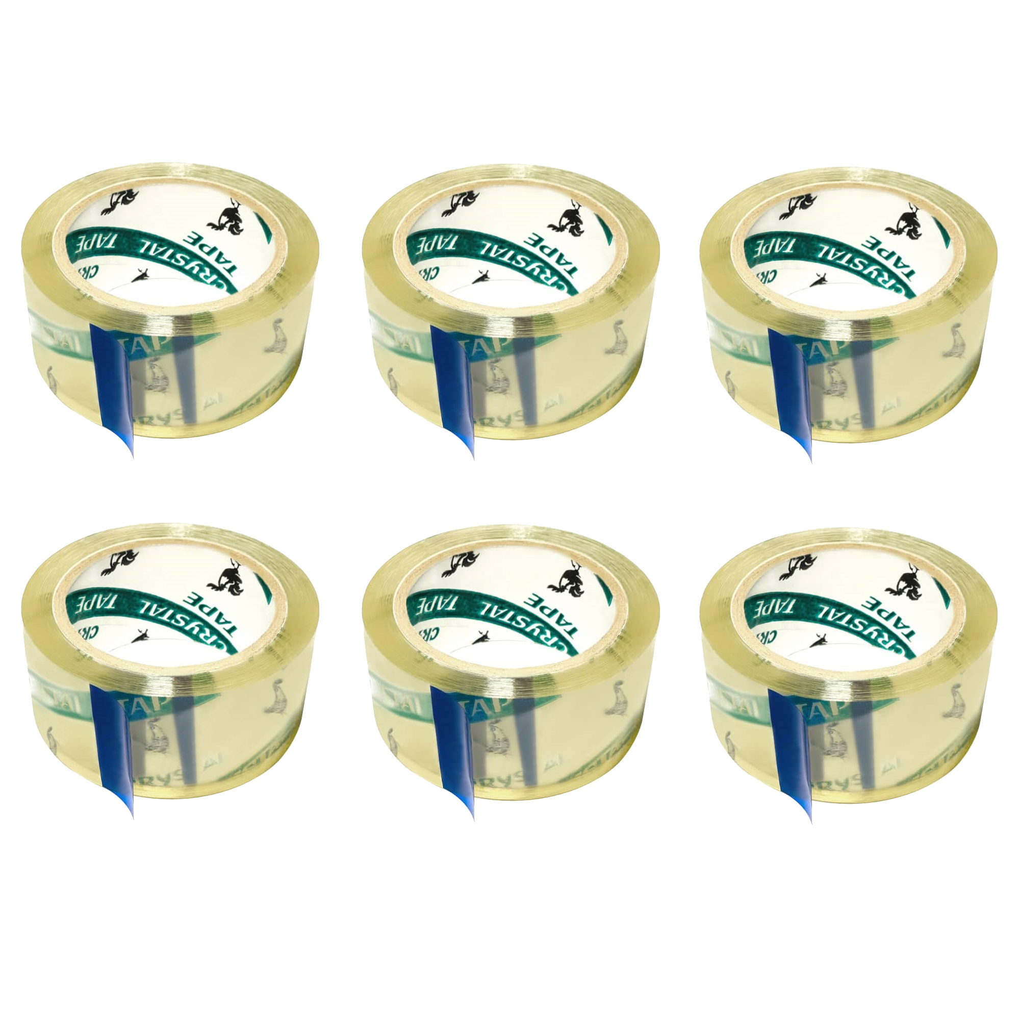 چسب پهن کریستال کد 90Y عرض 5 سانتی متر بسته 6 عددی