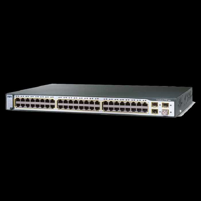 سوئیچ شبکه سیسکو مدل Cisco WS-C3750-48TS-S | شبکه ارغوان 021-41902