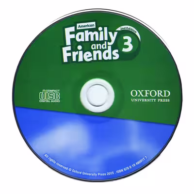 کتاب American Family And Friends 3 اثر Tamzin Thompson And Noami Simmons انتشارات Oxford