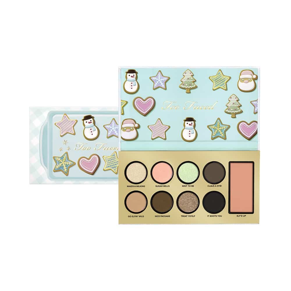 پالت سایه توفیسد (Too Faced) مدل Christmas Bake Shoppe رنگ Sugar cookie
