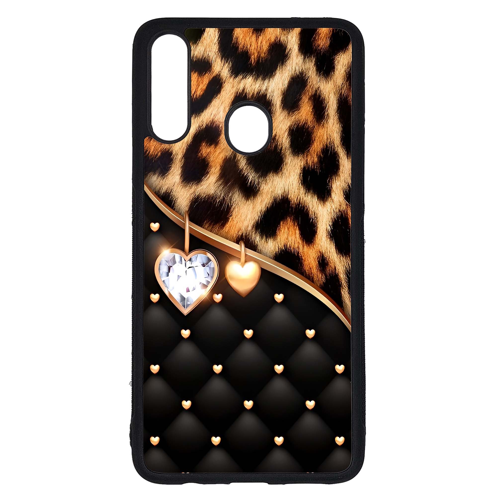 کاور طرح پلنگی کد G-029 مناسب برای گوشی موبایل سامسونگ Galaxy A20s | دیجی قاب دونی