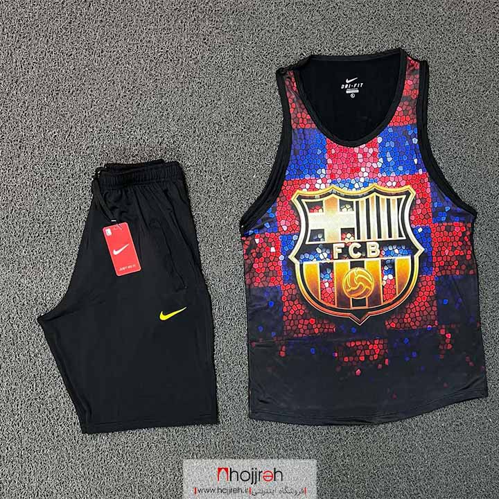 اطلاعات ، قیمت و خرید ست تاپ و شلوارک بارسلونا BARCELONA کد VM1285