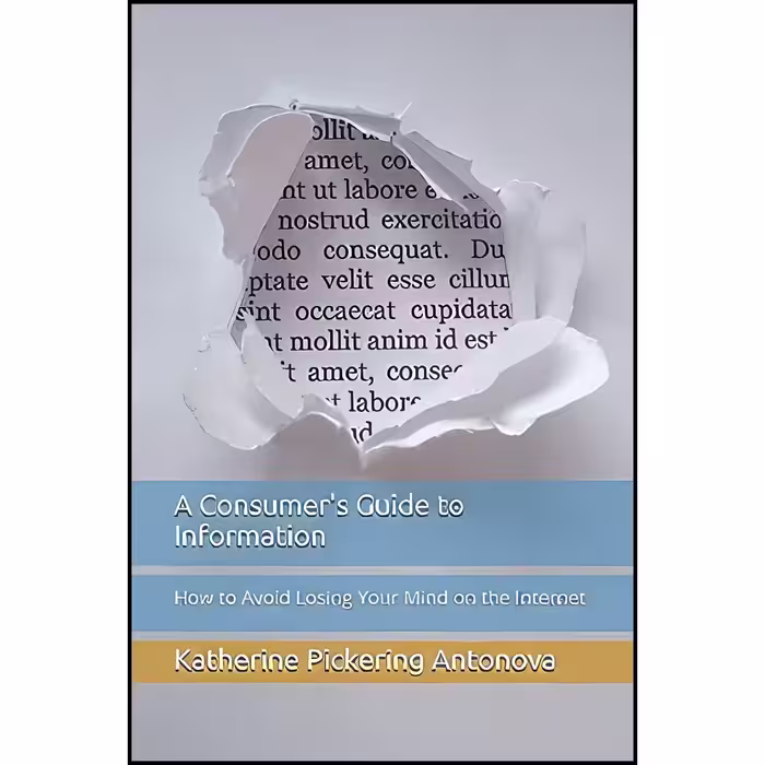 کتاب زبان اصلی A Consumers Guide to Information