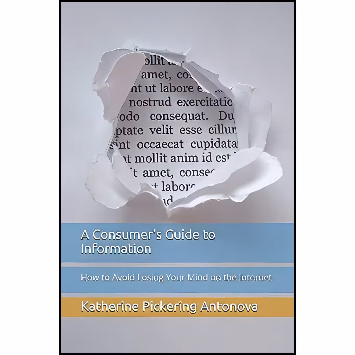 کتاب زبان اصلی A Consumers Guide to Information