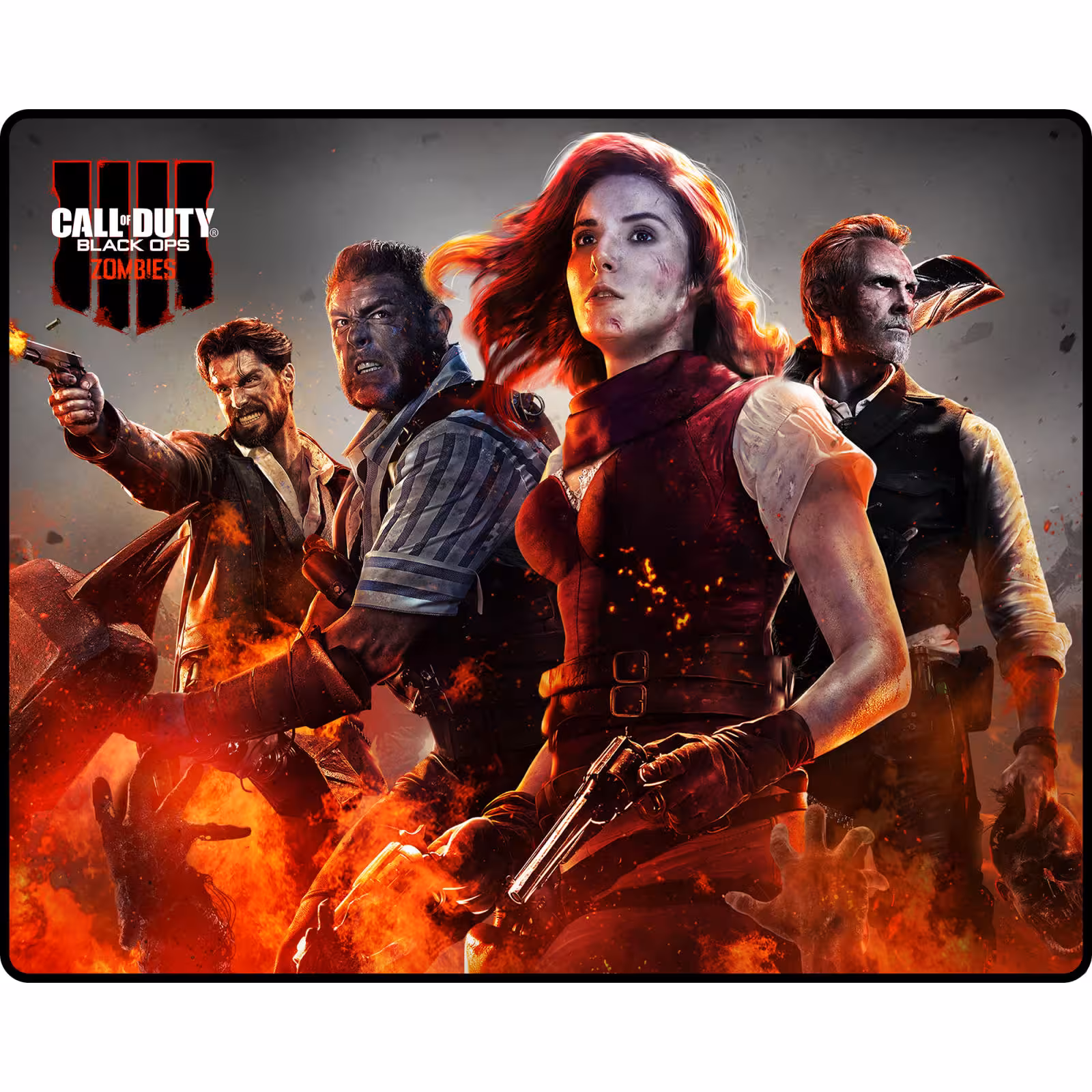 ماوس پد مدل Call of Duty Zombies