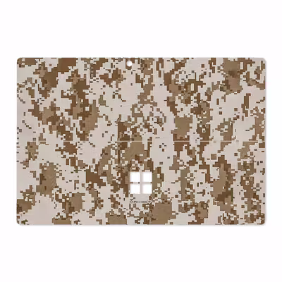 برچسب پوششی ماهوت مدل Army-Desert-Pixel مناسب برای تبلت مایکروسافت Surface Pro 4 2015