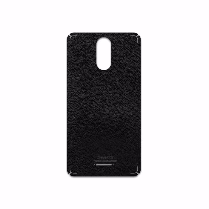 برچسب پوششی ماهوت مدل Black-Leather مناسب برای گوشی موبایل تکنو WX3F LTE