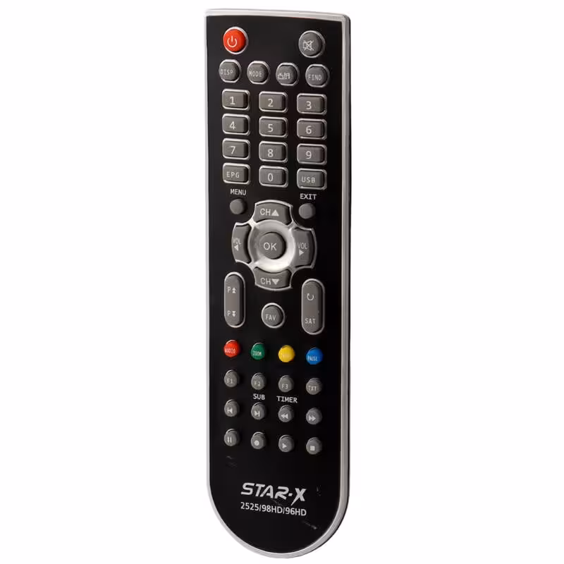 کنترل گیرنده استار ایکس Star.X 2525/98HD/96HD
