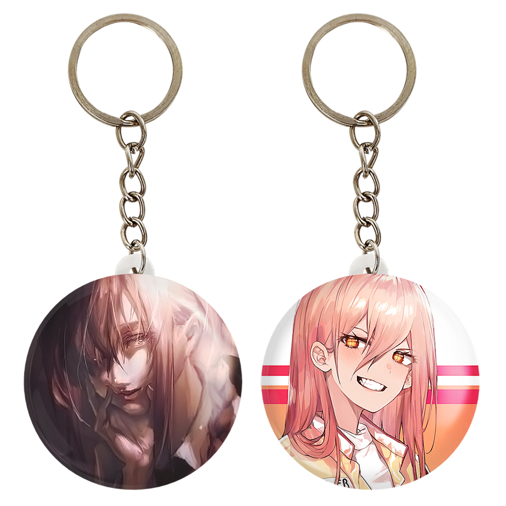 جاکلیدی خندالو مدل پاور و ماکیما انیمه مرد اره ای کد 1798717986 مجموعه 2 عددی