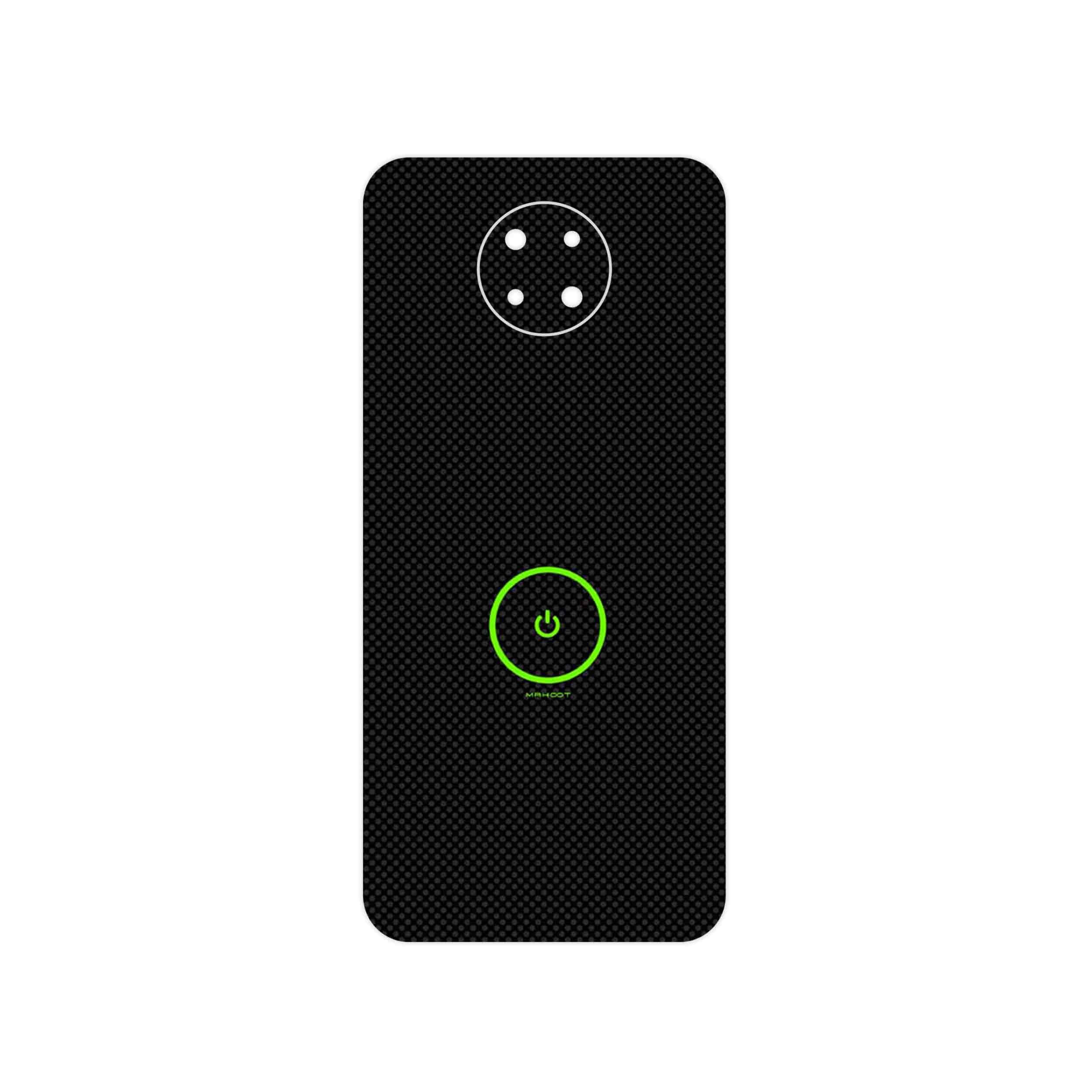 برچسب پوششی ماهوت مدل Minimal Power Button مناسب برای گوشی موبایل نوکیا G10