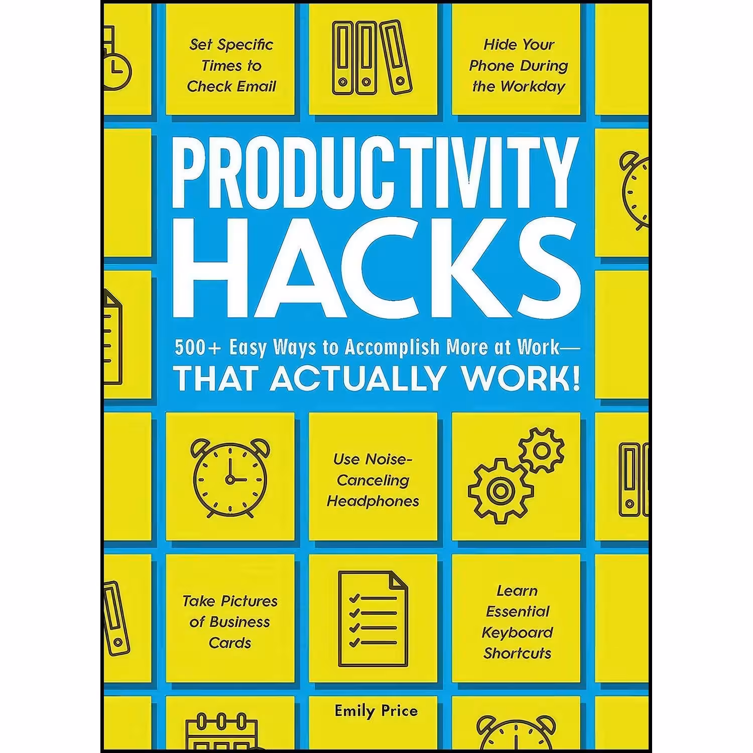 کتاب زبان اصلی Productivity Hacks اثر Emily Price