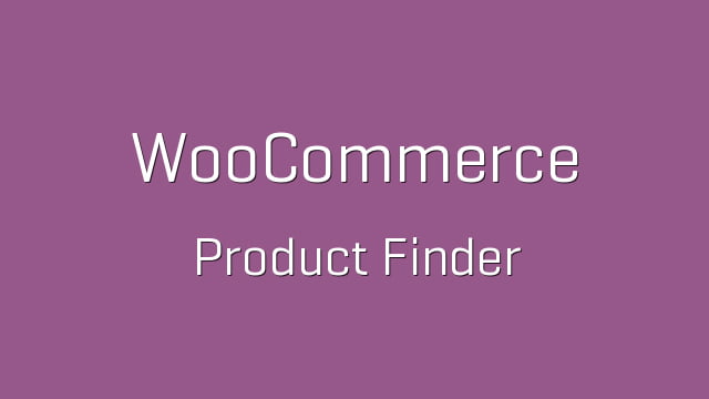 دانلود افزونه WooCommerce Product Finder