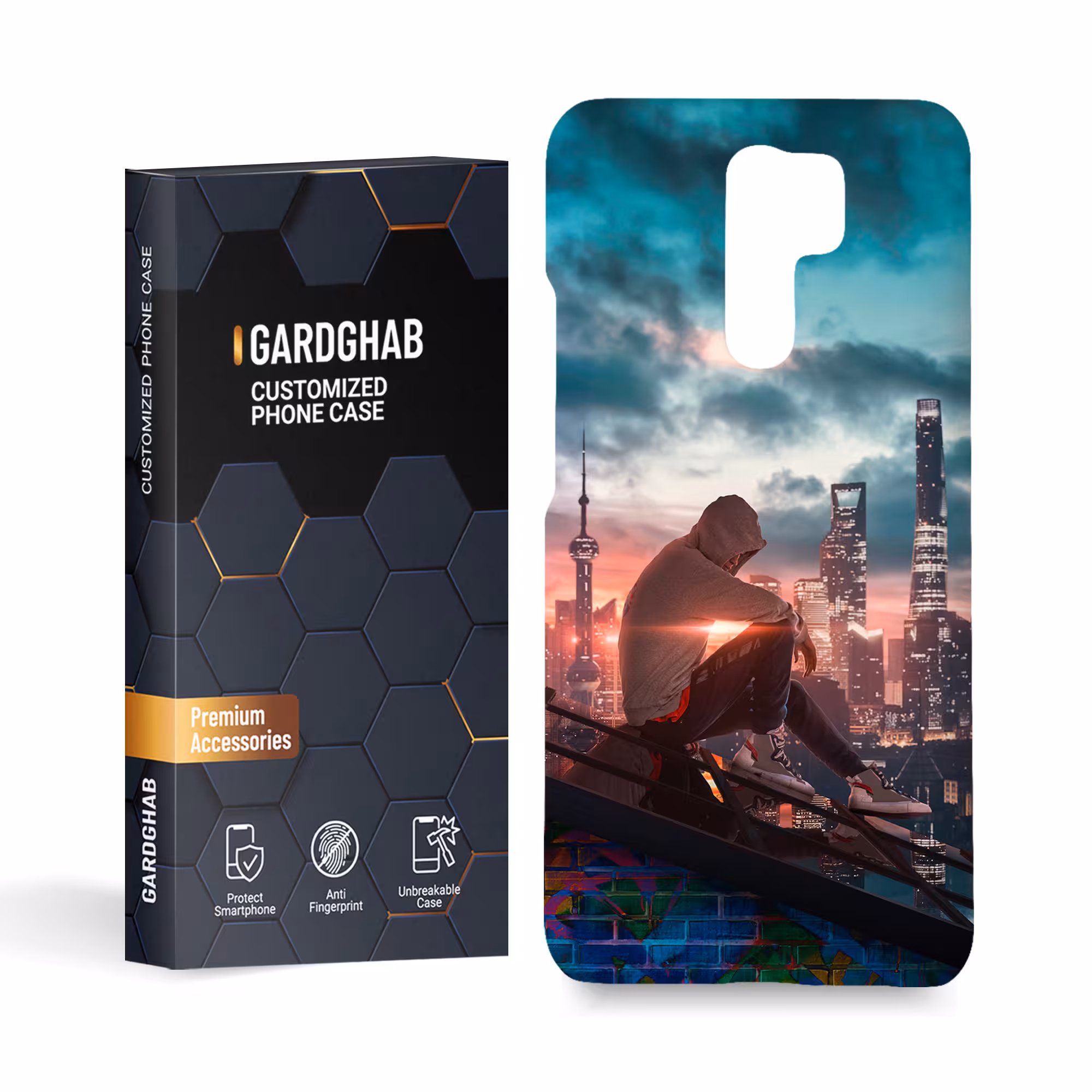 کاور گارد قاب مدل پسرانه مناسب برای گوشی موبایل شیائومی Redmi 9 / redmi 9 prime