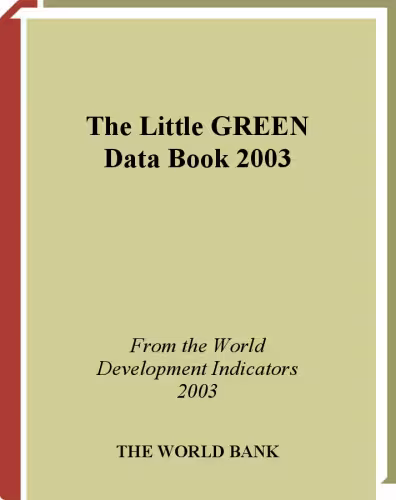 خرید و دانلود نسخه کامل کتاب Little Green Data Book 2003