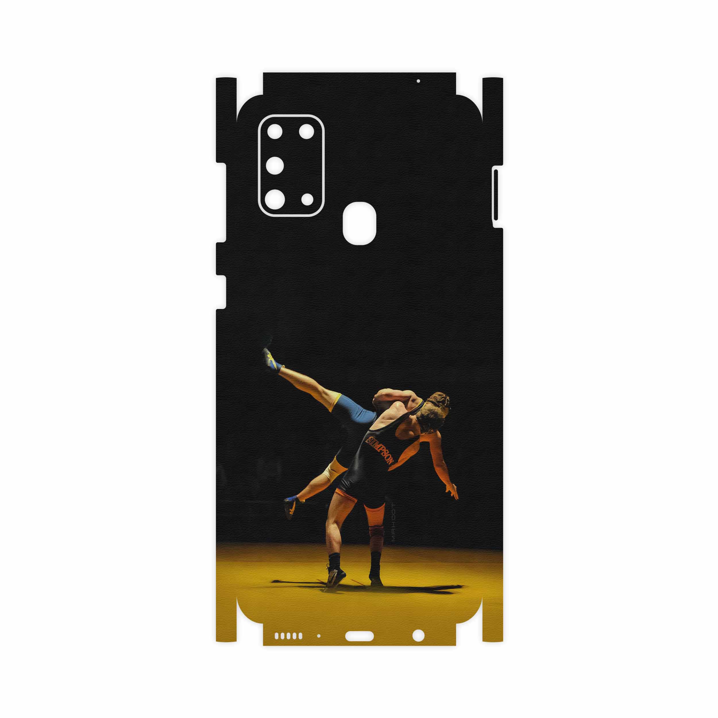 برچسب پوششی ماهوت مدل Wrestling-FullSkin مناسب برای گوشی موبایل سامسونگ Galaxy M31