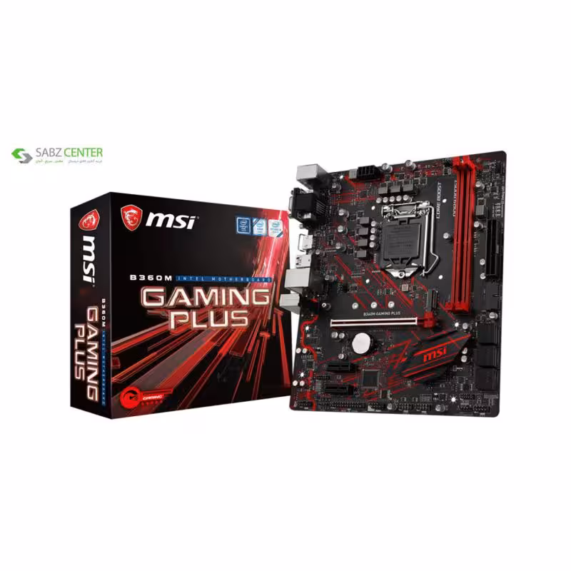 مادربرد ام اس آی مدل B360M GAMING PLUS