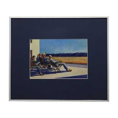 تابلو مدل نقاشی مردم در آفتاب