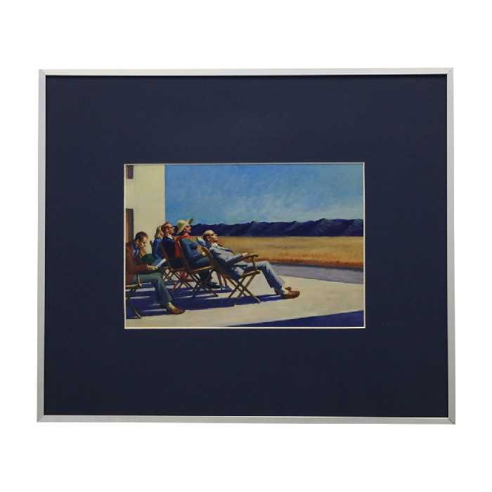 تابلو مدل نقاشی مردم در آفتاب