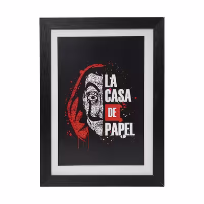 تابلو طرح Money heist مدل PrMonHe1b