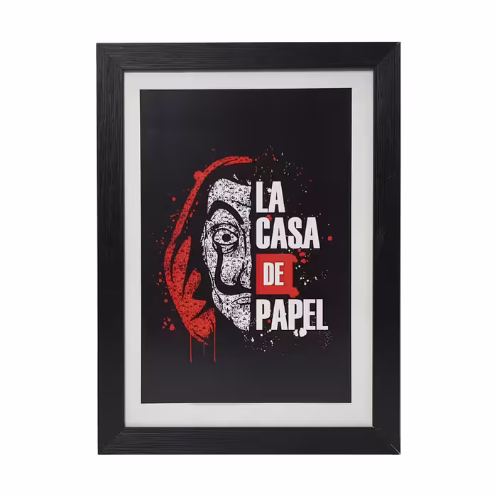 تابلو طرح Money heist مدل PrMonHe1b