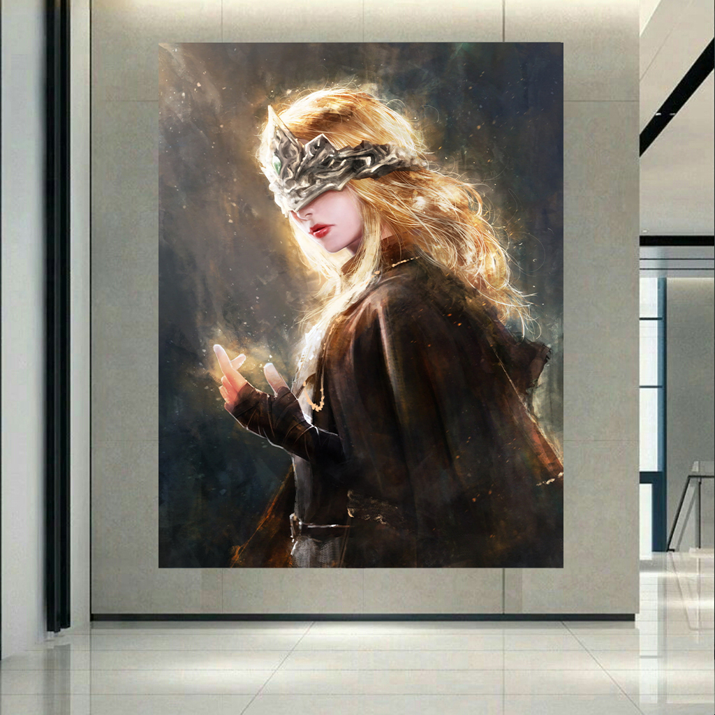 تابلو بوم طرح گیم مدل Dark Souls3 کد AR2337