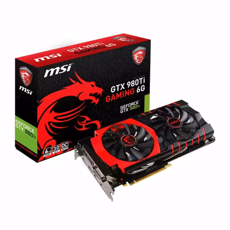 کارت گرافیک ام اس ای  GTX 980 Ti Gaming 6GB GDDR5
