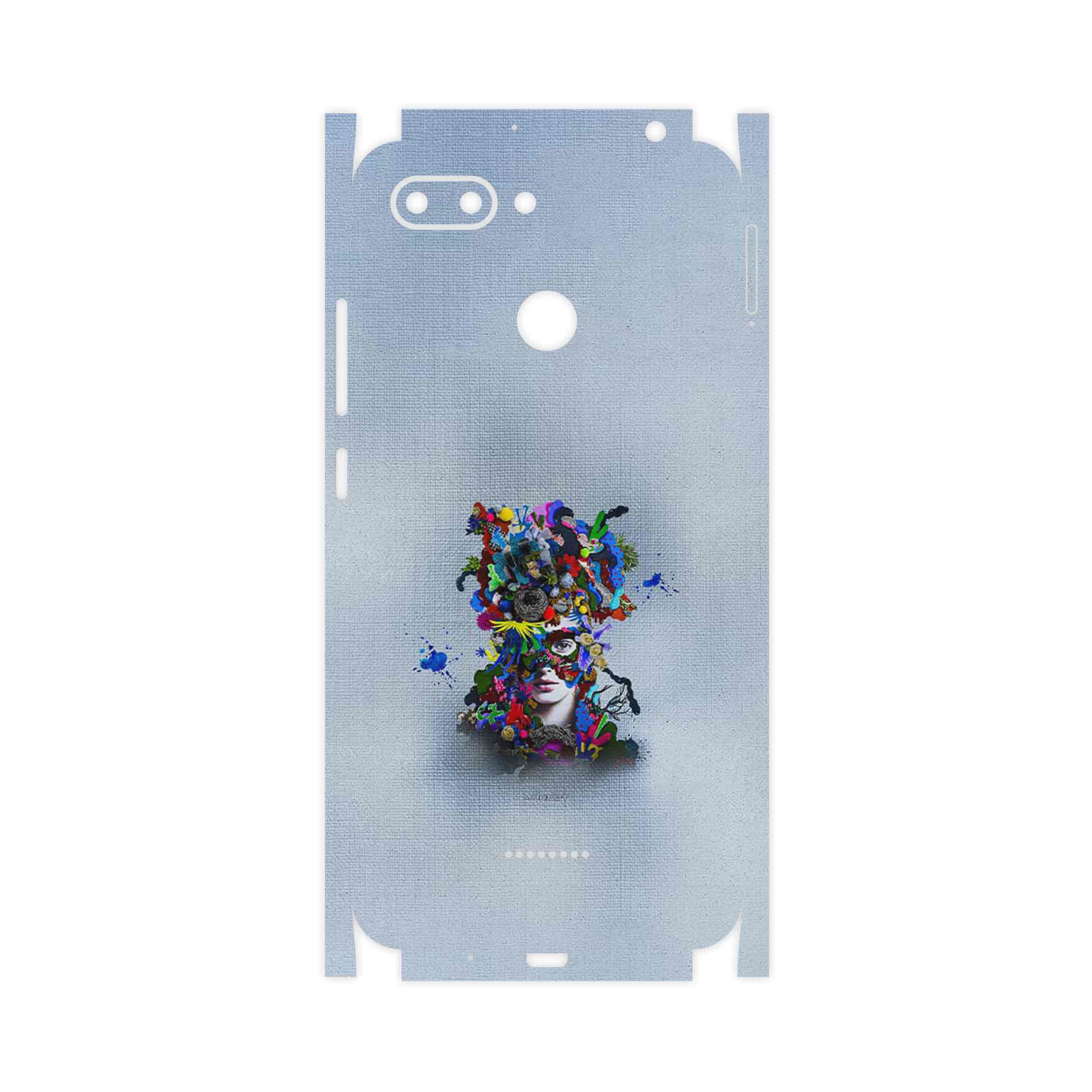 برچسب پوششی ماهوت مدل Collage of surreal Portrait of Women 4-FullSkin مناسب برای گوشی موبایل شیائومی Redmi 6