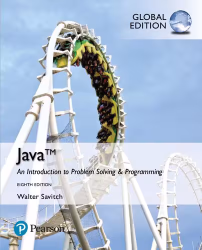 خرید و دانلود نسخه کامل کتاب Java: An Introduction To Problem Solving and Programming