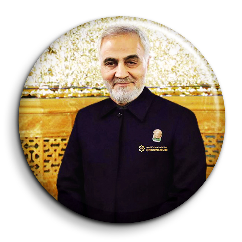 پیکسل گالری باجو طرح سردار شهید حاج قاسم سلیمانی کد 38