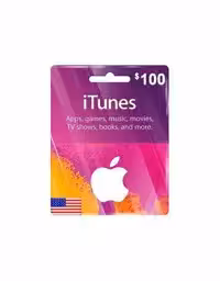 خرید گیفت کارت اپل 100 دلاری 100 Apple iTunes Gift Card USA با بهترین قیمت