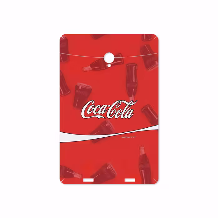 برچسب پوششی ماهوت مدل Coca-Cola-Logo مناسب برای تبلت وریکو Unipad