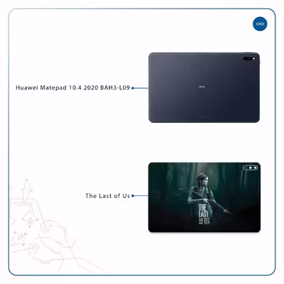 برچسب پوششی ماهوت مدل The Last of Us مناسب برای تبلت هوآوی Matepad 10.4 2020 BAH3-L09