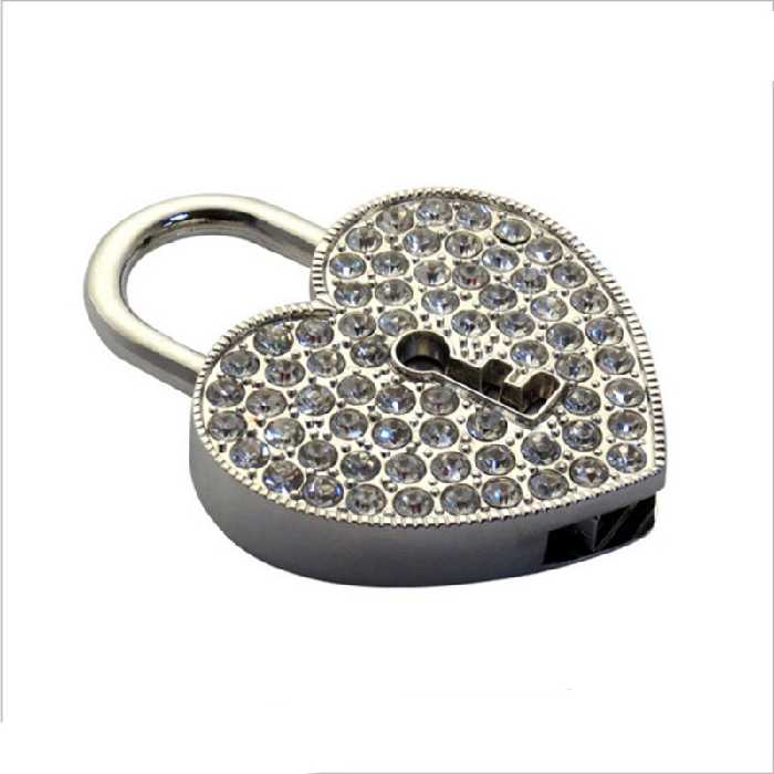  فلش مموری پرلیت یو اس بی طرح قفل قلبی کد W-49-3 ظرفیت ۶۴ گیگابایت