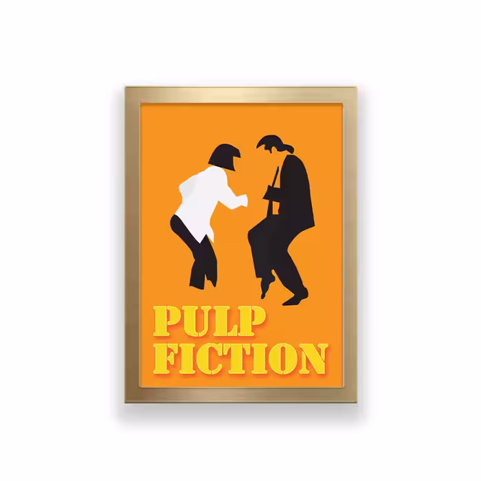 تابلو طرح فیلم pulp fiction