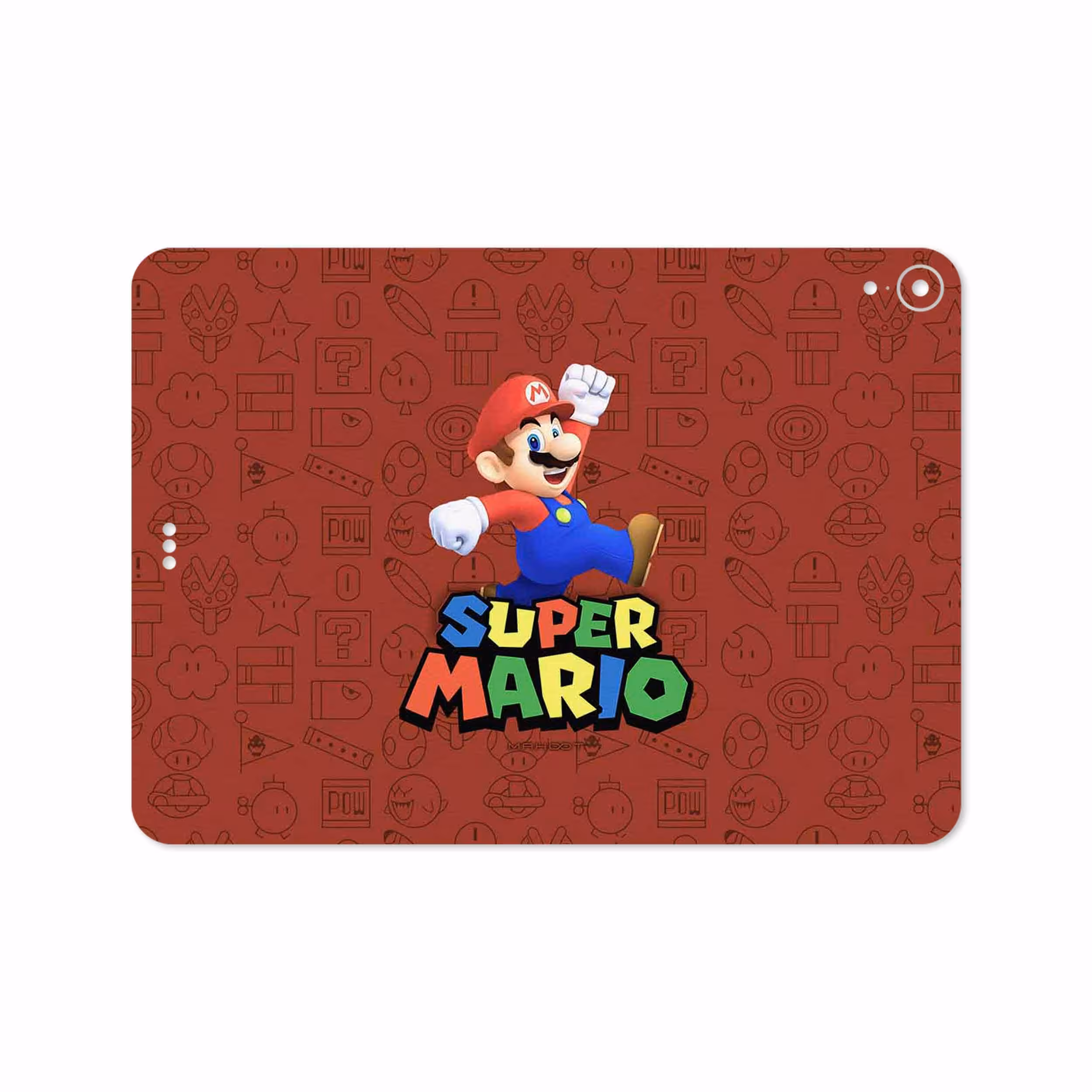 برچسب پوششی ماهوت مدل Super-Mario-Game مناسب برای تبلت اپل iPad Pro 11 2018 A1980